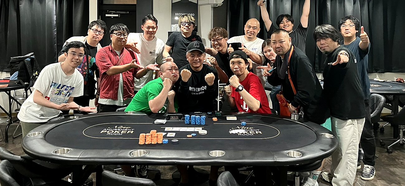 プロポーカープレイヤーを招いたゲストイベントの様子